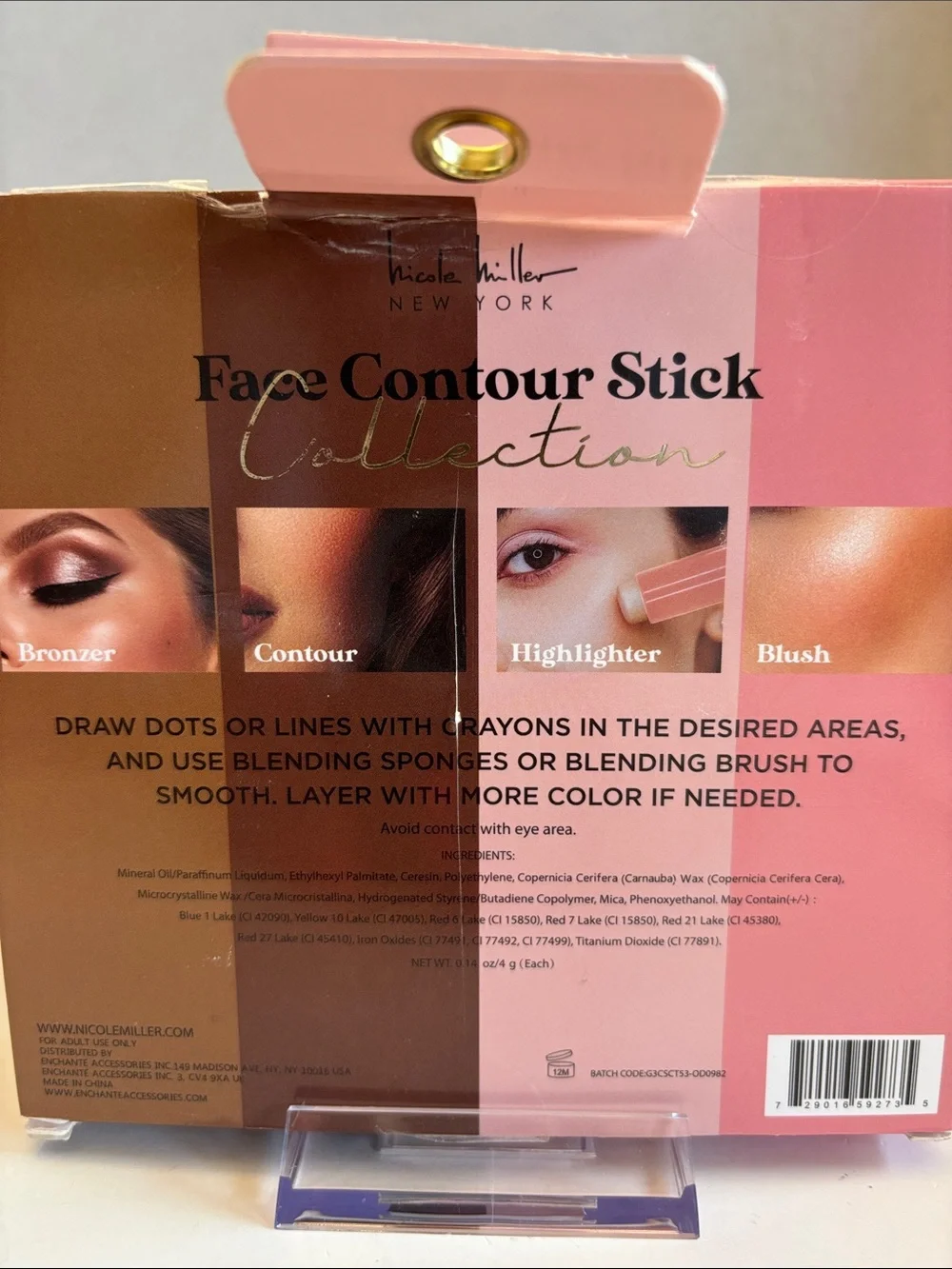 💕3/45💕Nicole Miller Face Contour Stick Collection